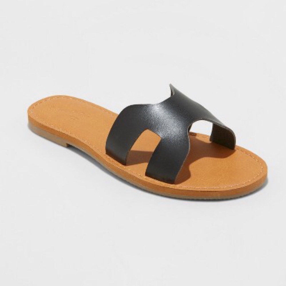 Universal Thread x Target Jenny Slide Sandal Black
